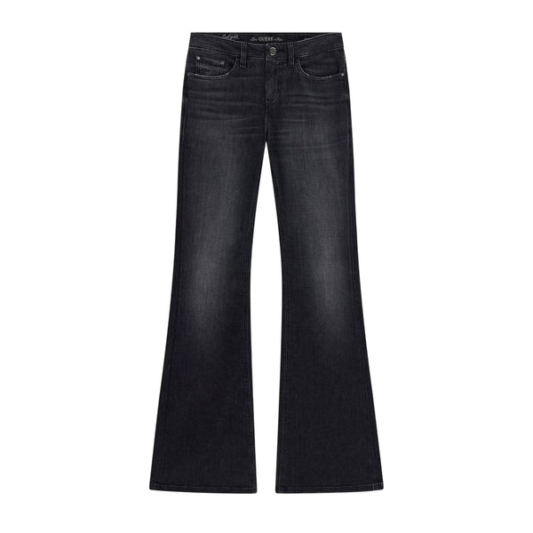 Jeans Donna Beverly, svasato sul fondo, con vita bassa e logo posteriore