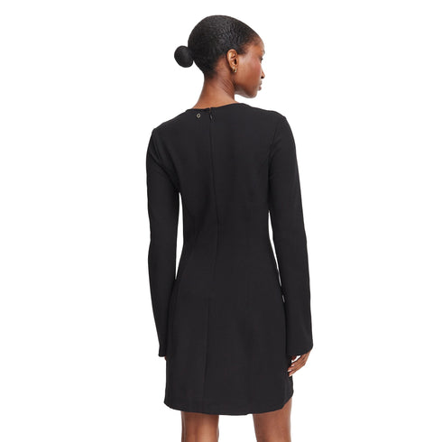 Abito Donna Claudie mini, cut out con bottoni gioiello e zip posteriore