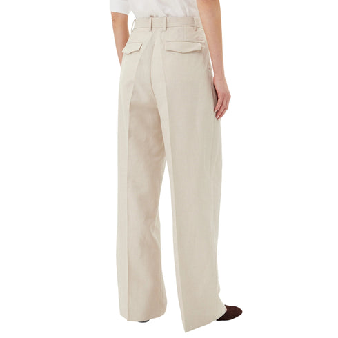 Pantalone Donna in lino Straight