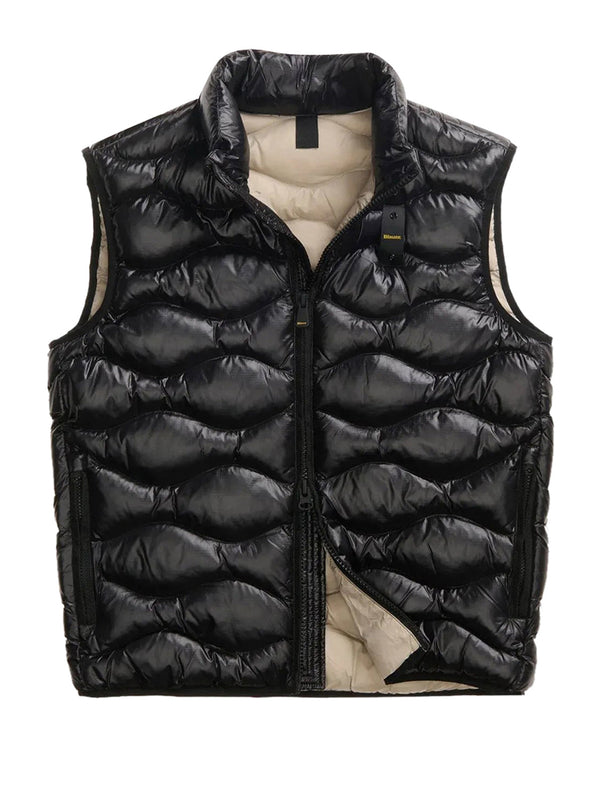 Gilet Uomo Danny trapuntato e imbottito, con chiusura frontale full zip