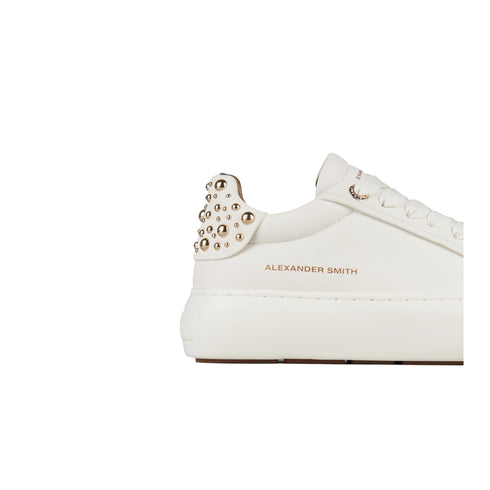 Alexander Smith Sneakers Donna Sneakers Soho Donna in pelle con borchie 36 - Francavilla Moda