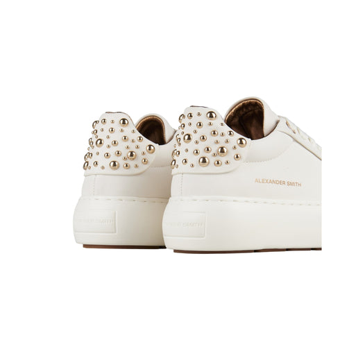Alexander Smith Sneakers Donna Sneakers Soho Donna in pelle con borchie 36 - Francavilla Moda