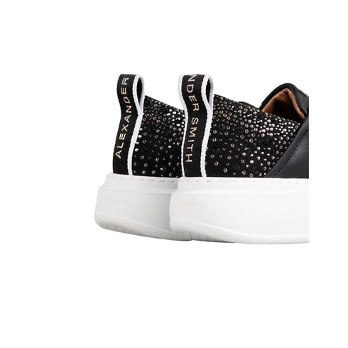 Alexander Smith Sneakers Sneakers Donna Wembley con strass Black - Francavilla Moda