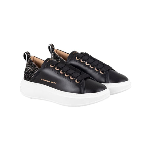 Alexander Smith Sneakers Sneakers Donna Wembley con strass Black - Francavilla Moda