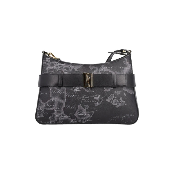 ALVIERO MARTINI Borsa a spalla Borsa Donna con cinta decorativa Nero - Francavilla Moda