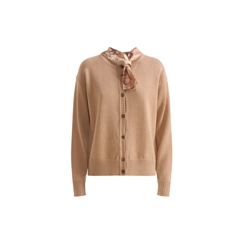 Alviero Martini Cardigan Cardigan Donna con foulard 40 A25-ALVIERO MARTINI7018FW17-615-40 - Francavilla Moda