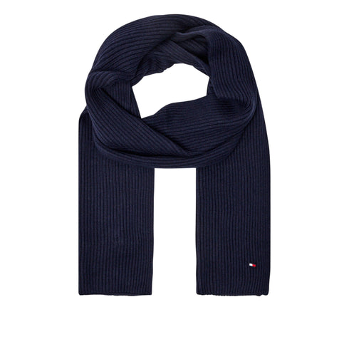 Tommy Hilfiger Gift box Uomo con berretto e sciarpa tinta unita blu - Francavilla Moda