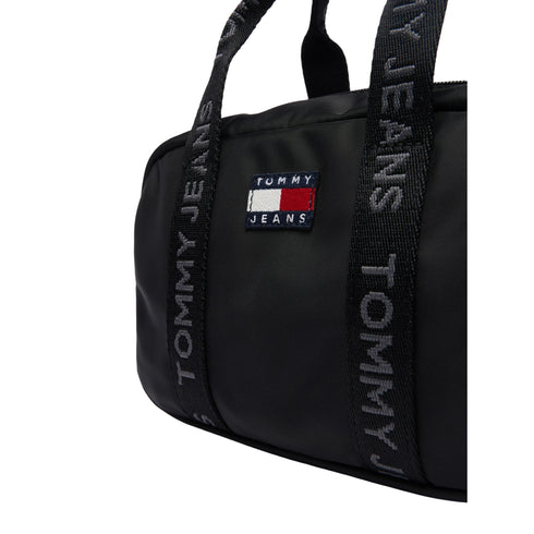 Tommy Hilfiger Borsa a tracolla Donna con manici logati nero - Francavilla Moda