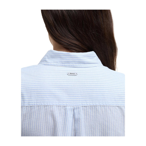 Barbour Abito corto Abito Donna Seaglow a camicia 8 P25 - BARBOURLDR0420 - BL24 - 8 - Francavilla Moda