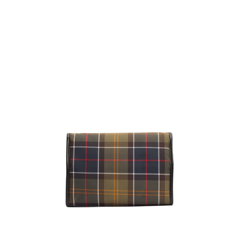 Beauty Case Uomo Tartan, con numerose tasche interne e gancio