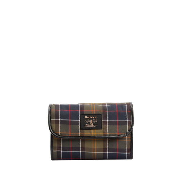 Barbour Washbag Beauty Case Uomo Tartan in canvas UNI - Francavilla Moda