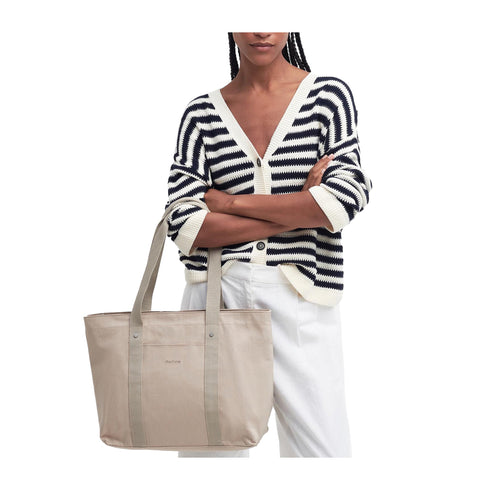Barbour Borsa a spalla Borsa Donna Olivia in cotone Light sand - Francavilla Moda