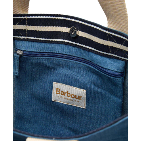 Barbour Shopper Borsa tote Donna Emily in denim UNI - Francavilla Moda