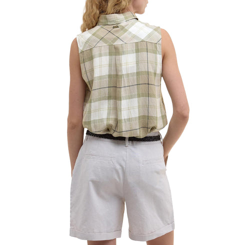 Barbour Camicia casual Camicia Donna Agnes smanicata 8 P25 - BARBOURLSH1670 - GN31 - 8 - Francavilla Moda