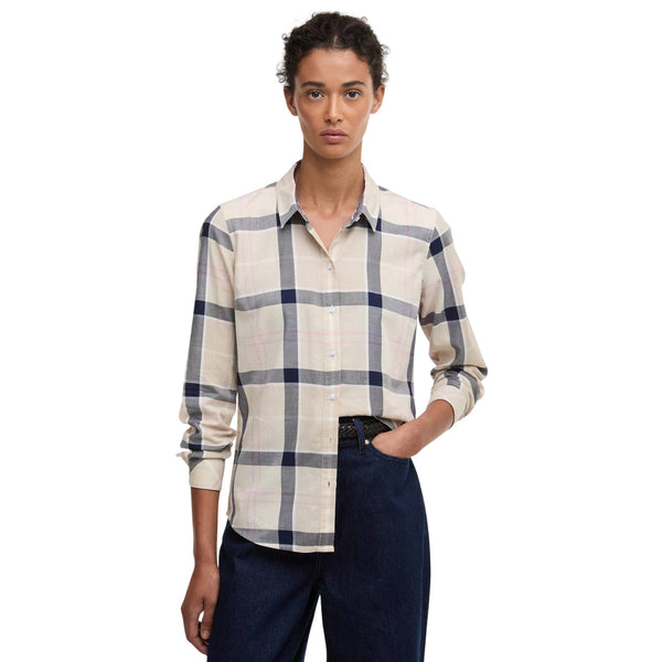 Barbour Camicia ml Camicia ml Donna Bredon a quadri 8 P26-BARBOURLSH1353-PI55-8 - Francavilla Moda