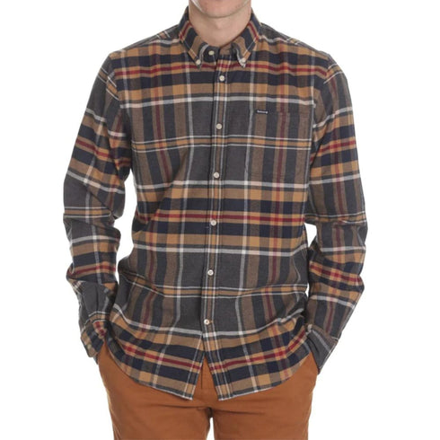 Barbour Camicia casual Camicia Uomo con motivo tartan Blu beige - Francavilla Moda