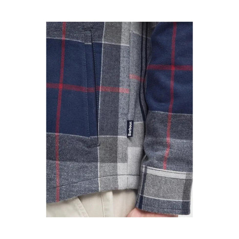 Barbour Camicia casual Camicia Uomo double - face Grigio blu A24 - BARBOURMOS0117 - TN27 - L - Francavilla Moda