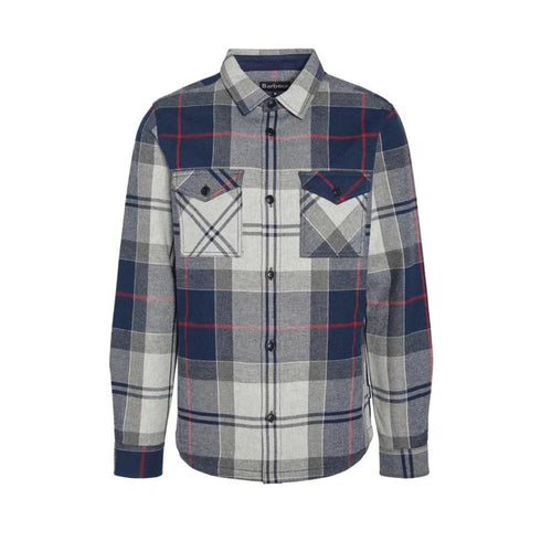 Barbour Camicia casual Camicia Uomo double - face Grigio blu A24 - BARBOURMOS0117 - TN27 - L - Francavilla Moda