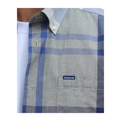 Barbour Camicia casual Camicia Uomo Harris tartan Verde salmone P25 - BARBOURMSH5071 - TN24 - S - Francavilla Moda