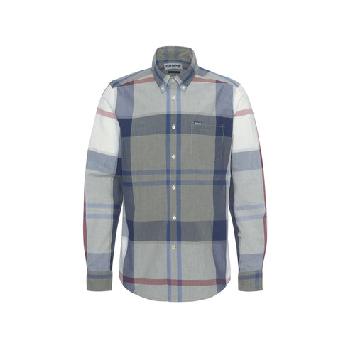 Barbour Camicia casual Camicia Uomo Harris tartan Verde blu P25 - BARBOURMSH5071 - TN40 - M - Francavilla Moda