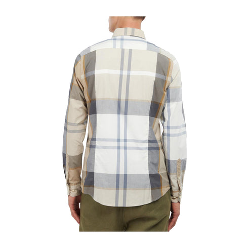 Barbour Camicia casual Camicia Uomo Harris tartan Verde blu P25 - BARBOURMSH5071 - TN40 - M - Francavilla Moda