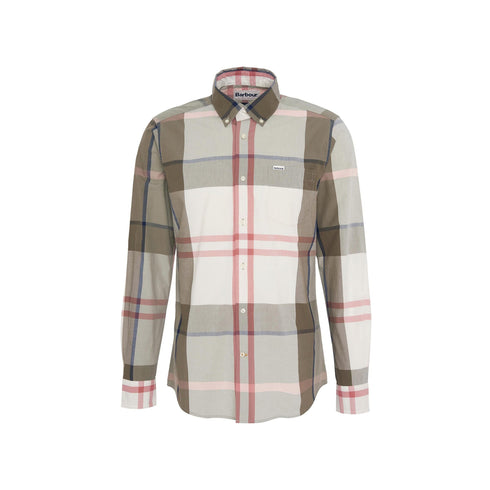 Barbour Camicia casual Camicia Uomo Harris tartan Verde salmone P25 - BARBOURMSH5071 - TN24 - S - Francavilla Moda