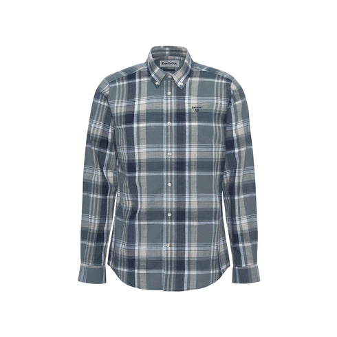 Barbour Camicia casual Camicia Uomo Kidd Tailored Vintage teal P25 - BARBOURMSH5295 - TE31 - M - Francavilla Moda