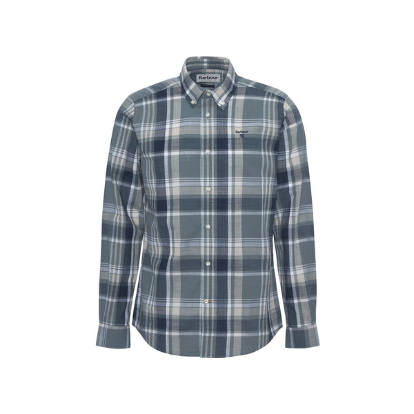 Barbour Camicia casual Camicia Uomo Kidd Tailored Vintage teal P25 - BARBOURMSH5295 - TE31 - M - Francavilla Moda