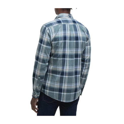 Barbour Camicia casual Camicia Uomo Kidd Tailored Vintage teal P25 - BARBOURMSH5295 - TE31 - M - Francavilla Moda