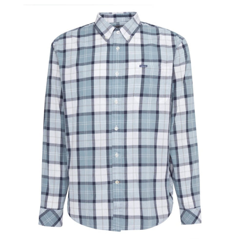 Barbour Camicia casual Camicia Uomo Laggon Tartan relaxed Blu beige P25 - BARBOURMSH5583 - TN45 - M - Francavilla Moda