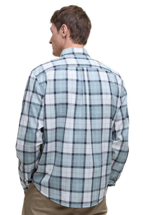 Barbour Camicia casual Camicia Uomo Laggon Tartan relaxed Blu beige P25 - BARBOURMSH5583 - TN45 - M - Francavilla Moda