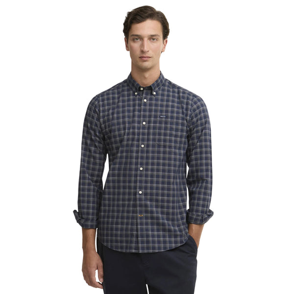 Barbour Camicia ml Camicia Uomo leggermente aderente Bramwell M P26-BARBOURMSH5737-NY91-M - Francavilla Moda