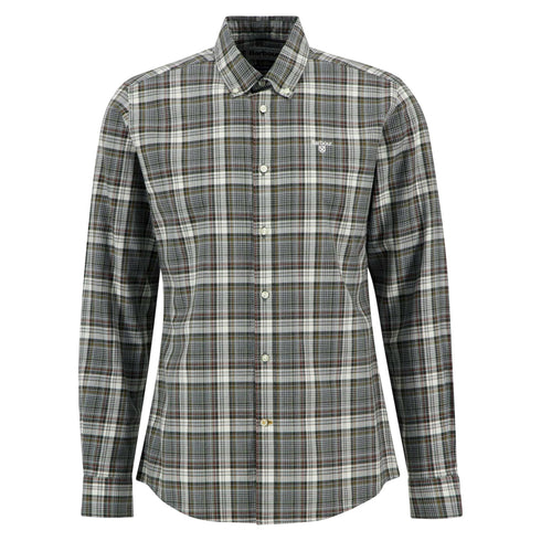 Barbour Camicia casual Camicia Uomo Mosswood motivo check M A25 - BARBOURMSH5659 - GY52 - M - Francavilla Moda