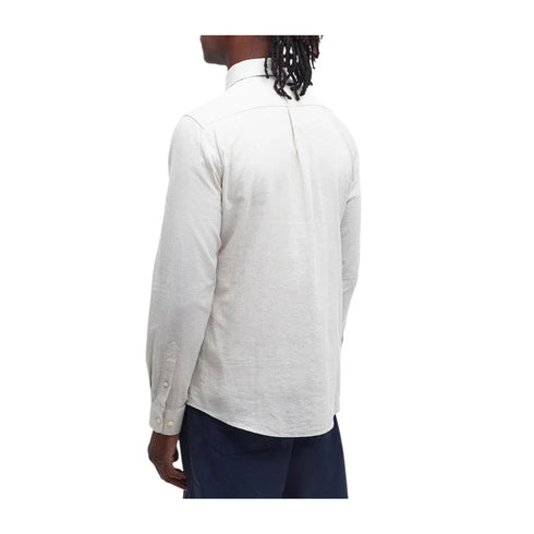 Barbour Camicia casual Camicia Uomo Nelson Tailored misto lino M - Francavilla Moda