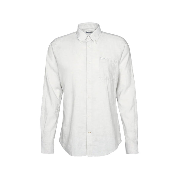 Barbour Camicia casual Camicia Uomo Nelson Tailored misto lino M - Francavilla Moda