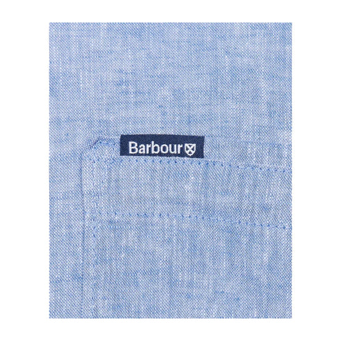 Barbour Camicia casual Camicia Uomo Nelson Tailored misto lino M - Francavilla Moda