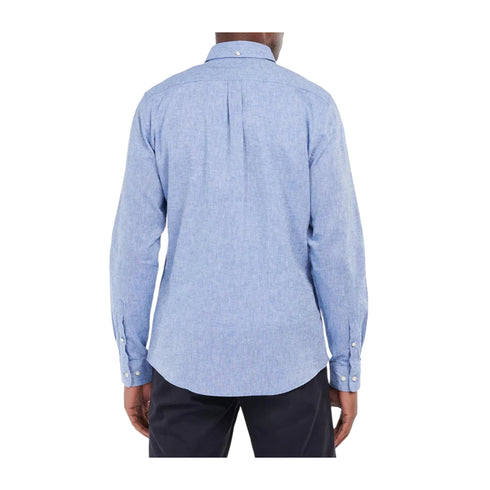 Barbour Camicia casual Camicia Uomo Nelson Tailored misto lino M - Francavilla Moda