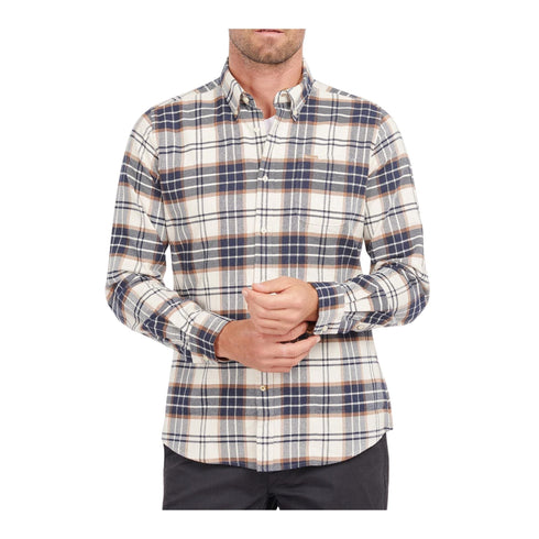 Barbour Camicia casual Camicia Uomo Portdown Tailored S A25 - BARBOURMSH5035 - BE11 - S - Francavilla Moda