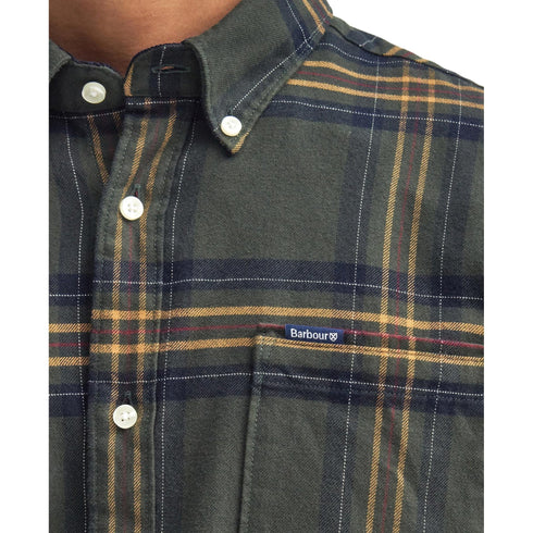 Barbour Camicia casual Camicia Uomo Portdown Tailored S A25 - BARBOURMSH5035 - OL51 - S - Francavilla Moda