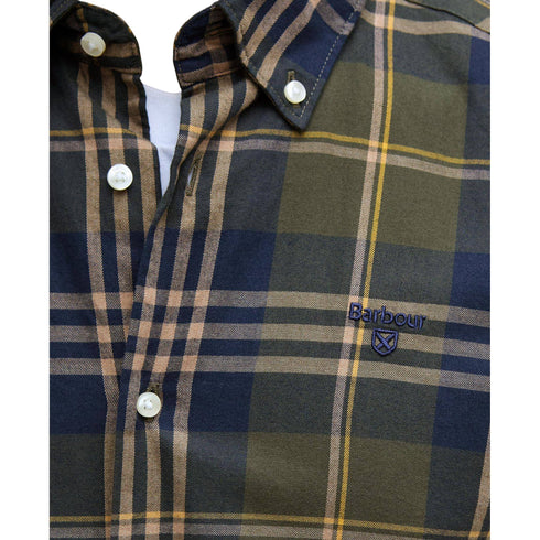 BARBOUR Camicia casual Camicia Uomo sartoriale Edgar S A26-BARBOURMSH5355-OL51-S - Francavilla Moda