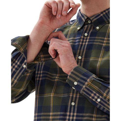 BARBOUR Camicia casual Camicia Uomo sartoriale Edgar S A26-BARBOURMSH5355-OL51-S - Francavilla Moda