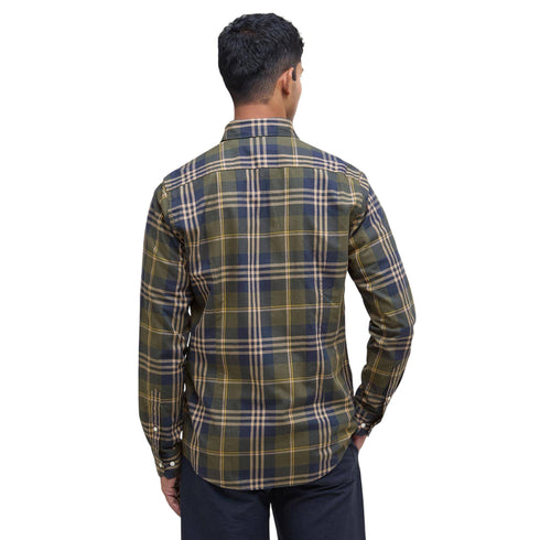 BARBOUR Camicia casual Camicia Uomo sartoriale Edgar S A26-BARBOURMSH5355-OL51-S - Francavilla Moda