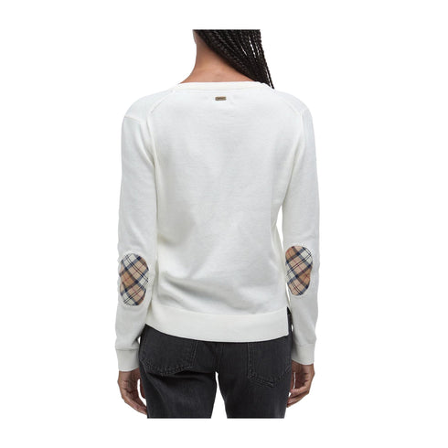 Barbour Cardigan Cardigan Donna Bredon con toppe 8 P25 - BARBOURLKN1008 - VH71 - 8 - Francavilla Moda