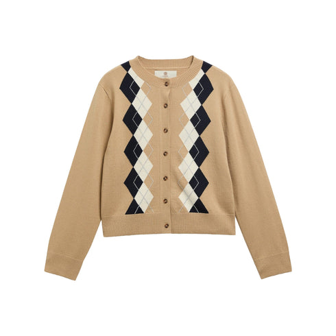 Barbour Cardigan Cardigan Donna Mariana a rombi 8 - Francavilla Moda