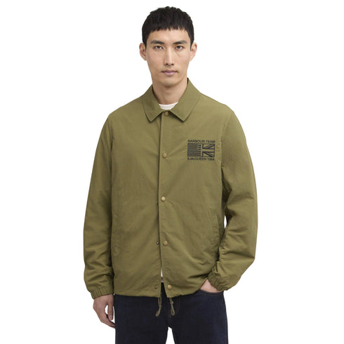 Barbour Giacca Giacca casual Uomo Coach con bottoni S P26-BARBOURINTERNATIONALMCA1101-OL52-S - Francavilla Moda