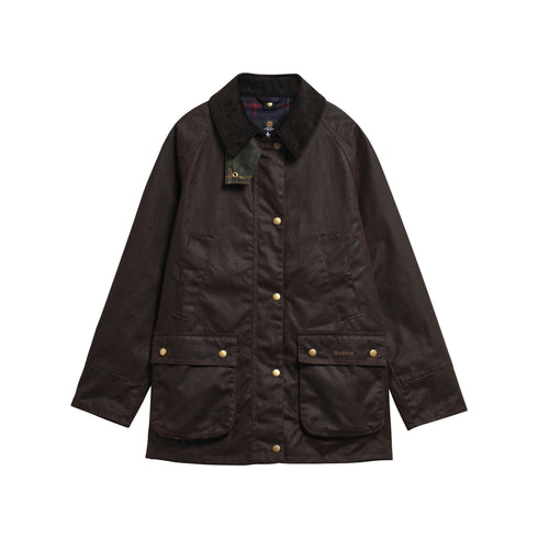 BARBOUR Giacca impermeabile Giacca Donna Acron Wax cerata 8 - Francavilla Moda