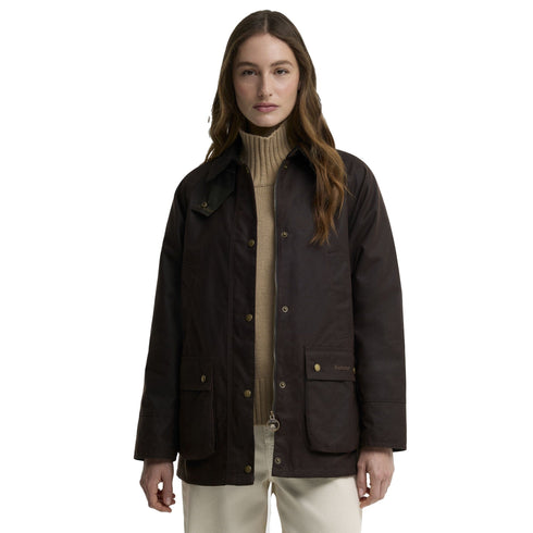 BARBOUR Giacca impermeabile Giacca Donna Acron Wax cerata 8 - Francavilla Moda