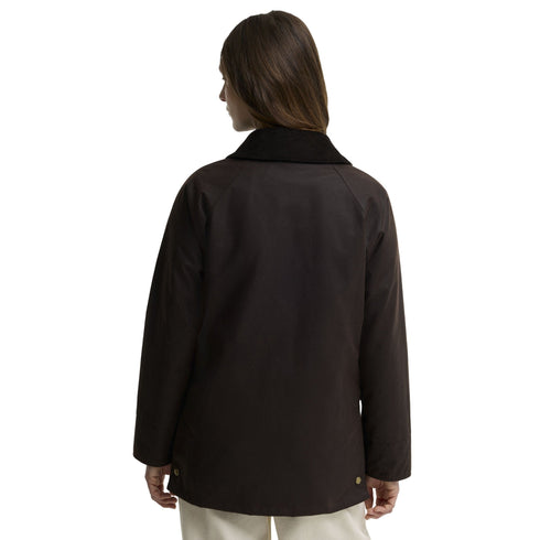 BARBOUR Giacca impermeabile Giacca Donna Acron Wax cerata 8 - Francavilla Moda