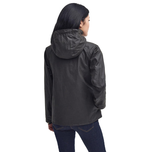 Barbour Giacca impermeabile Giacca Donna Avon Wax con cappuccio 8 - Francavilla Moda