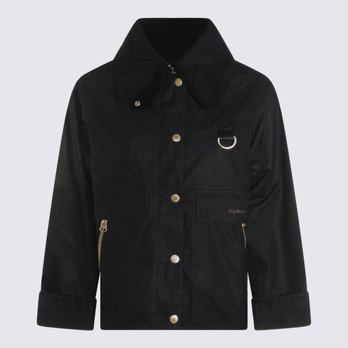 Barbour Giacca impermeabile Giacca Donna cera di cotone 6 A25-BARBOURLWX1333-BK71-6 - Francavilla Moda